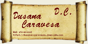 Dušana Čaraveša vizit kartica